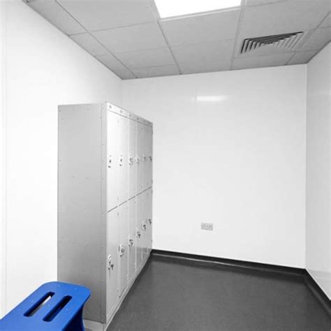 White Hygienic Wall Cladding Pvc Mm Foot Satin White Finish