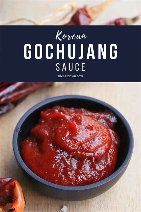 Gochujang Sauce Korean Red Chili Paste Theeatdown