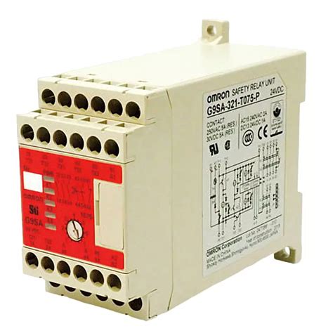 Buy Omron Safety Relay Unit G9SA 321 T075 P DC24 Online In India At