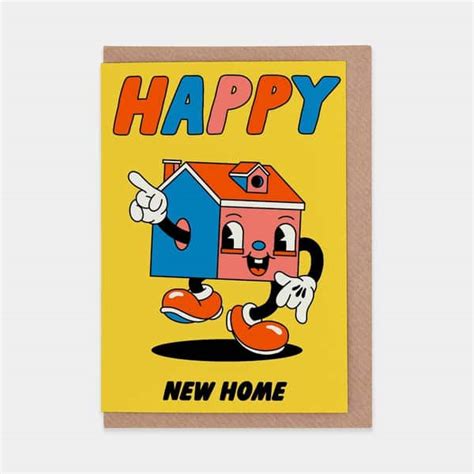 Happy New Home Greetings Card