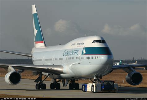 B Hos Boeing Cathay Pacific Airways Hans Schulze Jetphotos