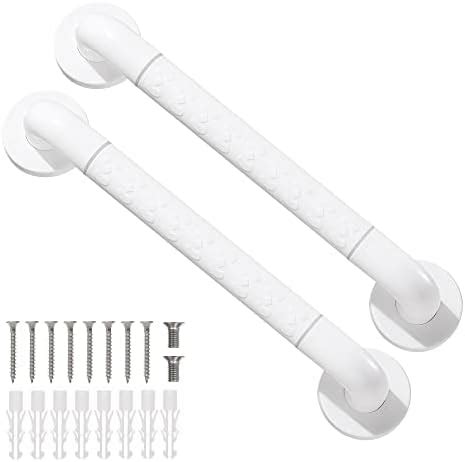 Amazon Pack Inch White Shower Grab Bar Bath Grab Rails With