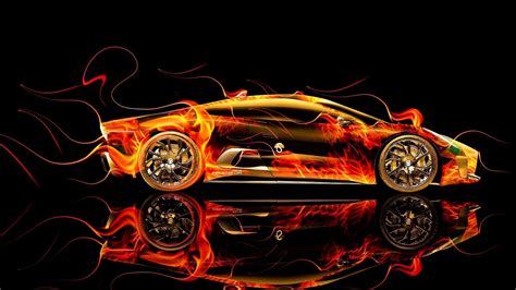 Car Flames Wallpapers Wallpaper Cave