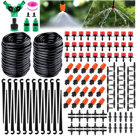 LiRiQi Bewässerungssystem Garten 149 PCS Bewässerungssystem Kit 30m