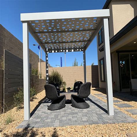 Modern Aluminum Pergola And Patio Covers Distributor In Las Vegas