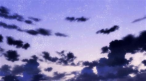 Purple Aesthetic Anime Night Sky  Galaxy Sky Background Photos Vectors And Psd Files For