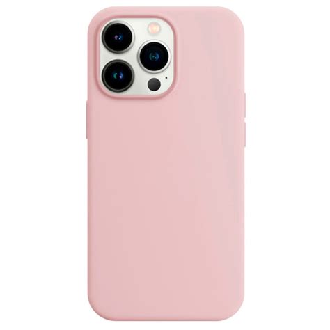 Capa Case Para IPhone 13 Pro Silicone Aveludada Rosa No Shoptime