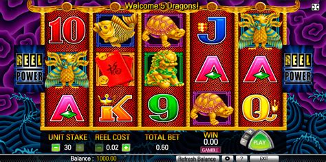 5 Dragons Slot Machine Online with 95 32 RTP and REEL POWER ᐈ