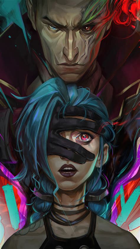 Jinx Arcane Series K E Wallpaper Iphone Phone