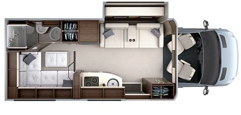 Rv Van Camper Floor Plans