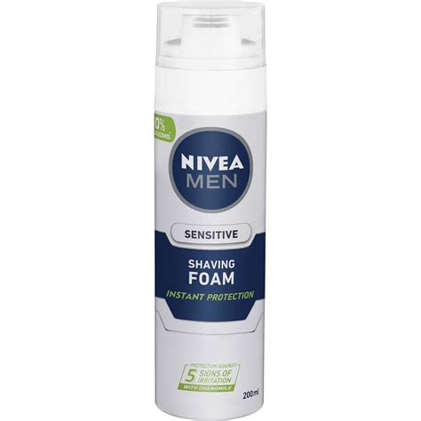 Nivea Men Sensitive Shave Foam With In Protection Ml Woolworths