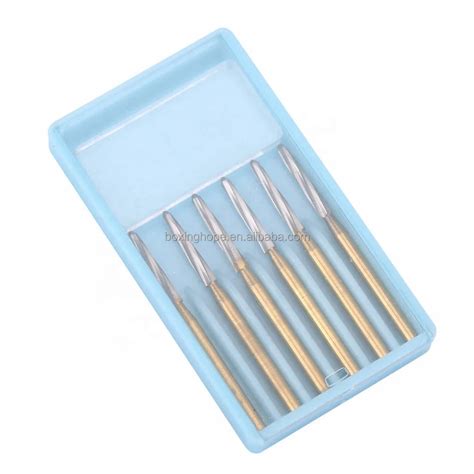 endo  gold tungsten carbide dental bur dental treatment