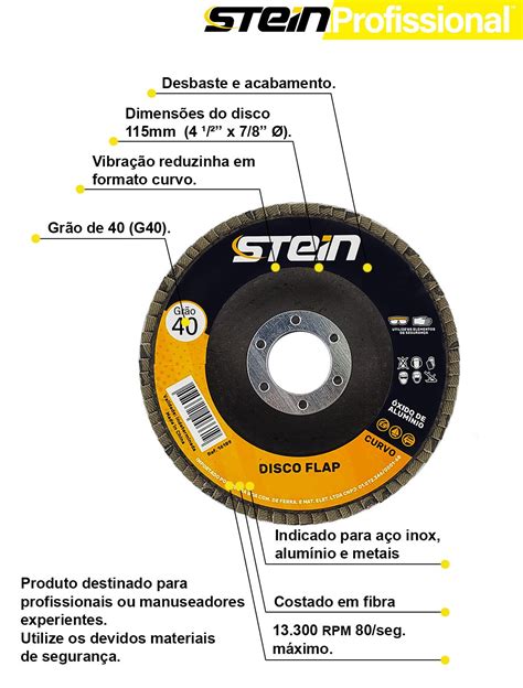 Disco Flap Curvo Stein A Escolha Certa Para Profissionais Exigentes