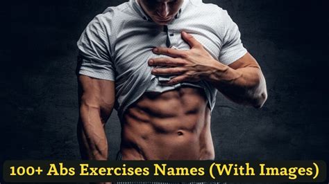 100 Top Abs Exercises Names With Images