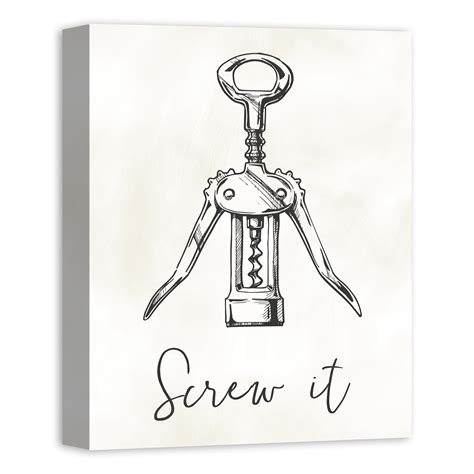 Williston Forge 'Screw It Wine Bottle Opener' Graphic Art Print on ...