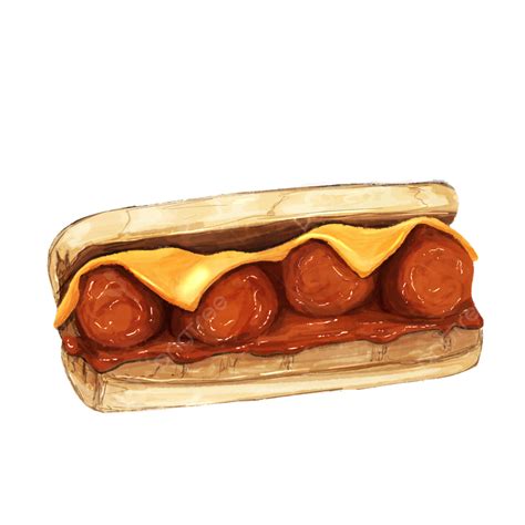 Subway Marinara Meatballs Subway Sandwich Meatball Png Transparent