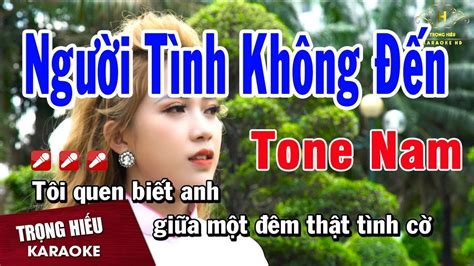 Karaoke Ng I T Nh Kh Ng N Tone Nam Nh C S Ng Tr Ng Hi U Youtube