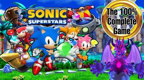 Sonic Superstars 100 Complete Game Including Trip S Story Last