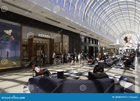 Interior Of Chadstone Shopping Centre In Melbourne Australia Editorial