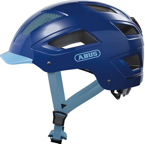 Abus Hyban Urban Fahrrad Helm Blau L Cm