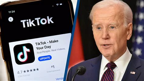 When Tiktok Could Be Banned After Joe Biden Passes Bill Us News Unilad