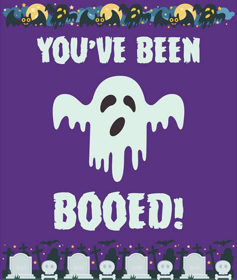 Printable Boo Signs Free