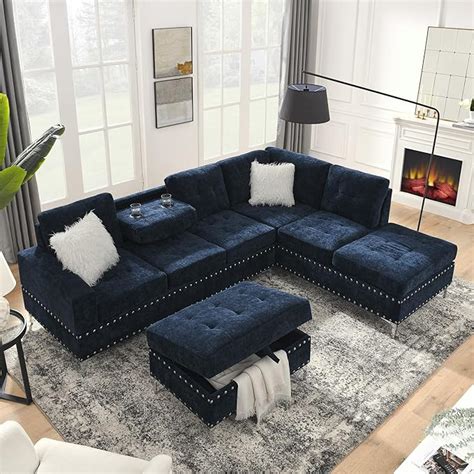 Amazon Olodumare Living Room Furniture Sets L Shape Sectional