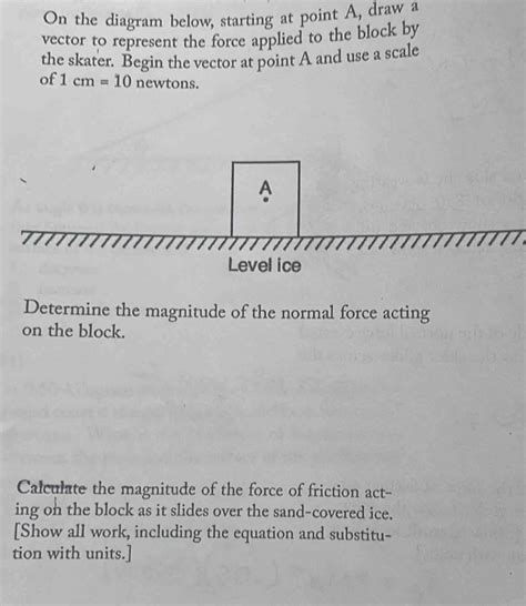 Solved On The Diagram Below Starting At Point A Draw A Vector To