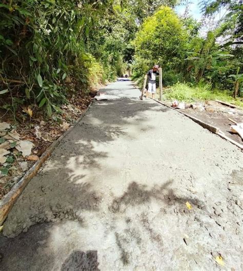 Pembangunan Jalan Usaha Tani Desa Kapataran Satu Selesai Di