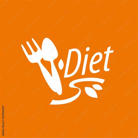 Vector Logo For Diet Stock Vector Adobe Stock