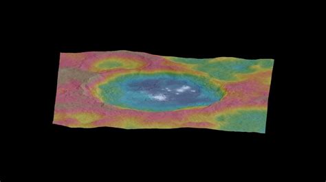 La Mejor Vista De Las Manchas Blancas Del Cr Ter Occator De Ceres Eureka