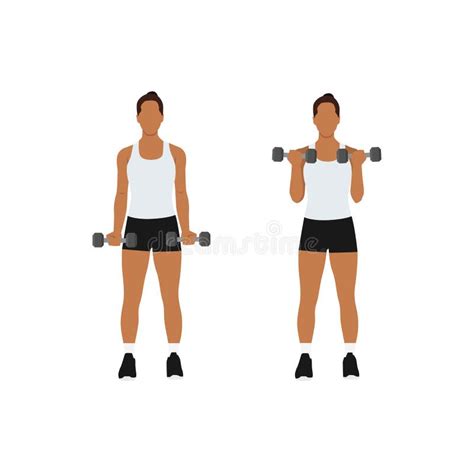 Cartoon Bicep Curl Stock Illustrations 115 Cartoon Bicep Curl Stock