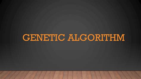 Solution Genetic Algorithm Studypool