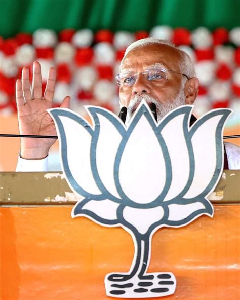 Mayurbhanj Prime Minister Narendra Modi Attends An Election Rally For The Lok Sabha Polls