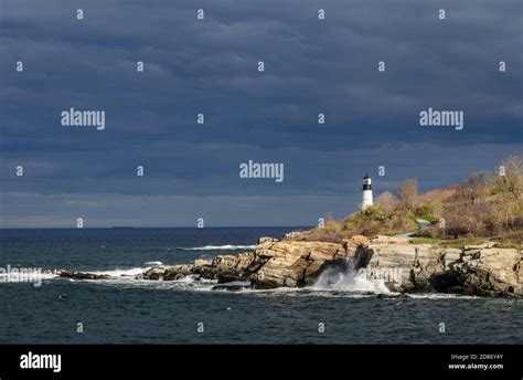 Portland Head Light Stock Photo - Alamy