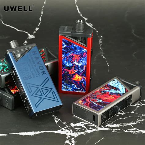 Uwell vapoteur de cigarettes électroniques Havok V1 Kit de dosettes