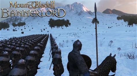 Mount Blade II Bannerlord 300 Battanian Veteran Falxmen Vs 300