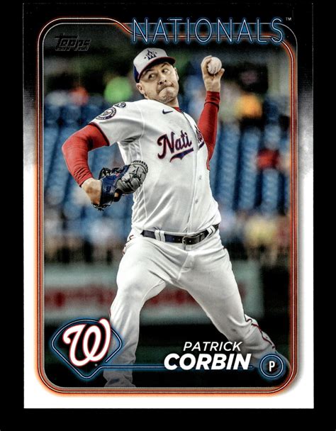 Topps Series Patrick Corbin Washington Nationals Baseball