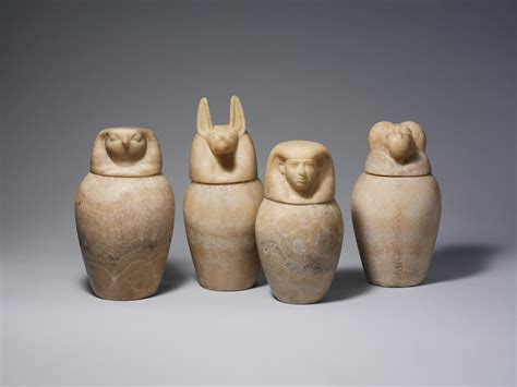 Canopic Jar With A Baboon Headed Lid Hapy Late Period Saite The Metropolitan Museum Of Art