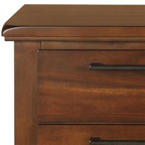 Loon Peak Burkhardt Solid Manufactured Wood Nightstand Wayfair