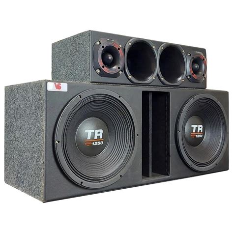 Caixa Woofer De Triton Tr Corneteira Hinor Vinisound