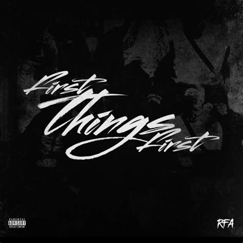 ‎first Things First Single Album By Rfa17 Apple Music