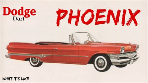 1960 Dodge Dart Phoenix Forward Look YouTube