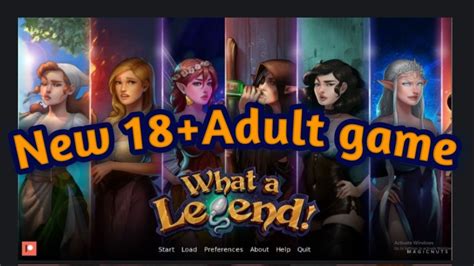 New Adult Game 18 What A Legend Game V 0 1 Same Screen Shot What A Game Youtube