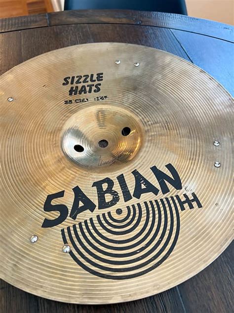 Sabian 14 HH Sizzle Hi Hat Cymbals Pair 1986 1991 Reverb