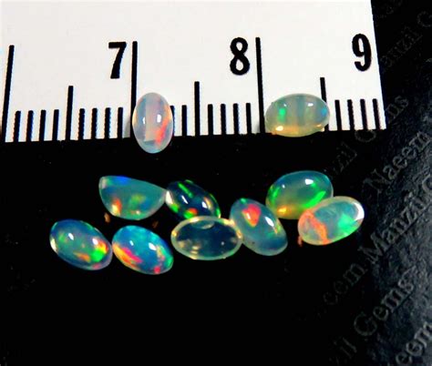 Ethiopian Opal Gemstone X Mm Oval Cabochon At Rs Piece Opal