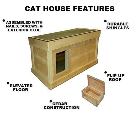 Outdoor Cat House Feral Cat House Cat House