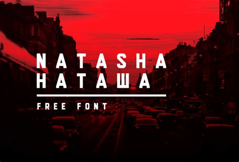 Natasha font | free download for WEB