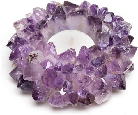 Amazon Handmade Natural Amethyst Cluster Quartz Crystal Healing