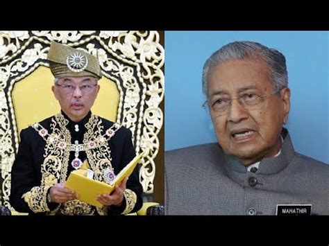 Mahathir Didapati Derhaka Kepada Agong Youtube